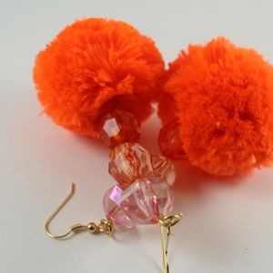 Pom Pom Handcrafted Earrings